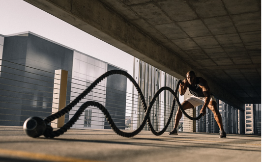 Training hard for sports