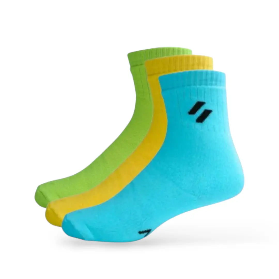 ATHL Crew Length Women's Sports Socks (Pack of 3)