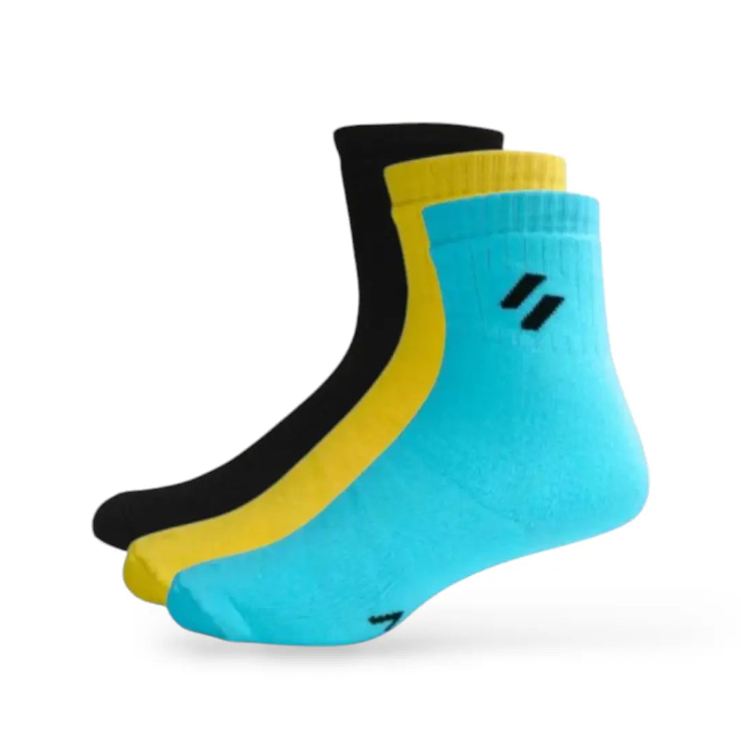 ATHL Crew Length Women's Sports Socks (Pack of 3)