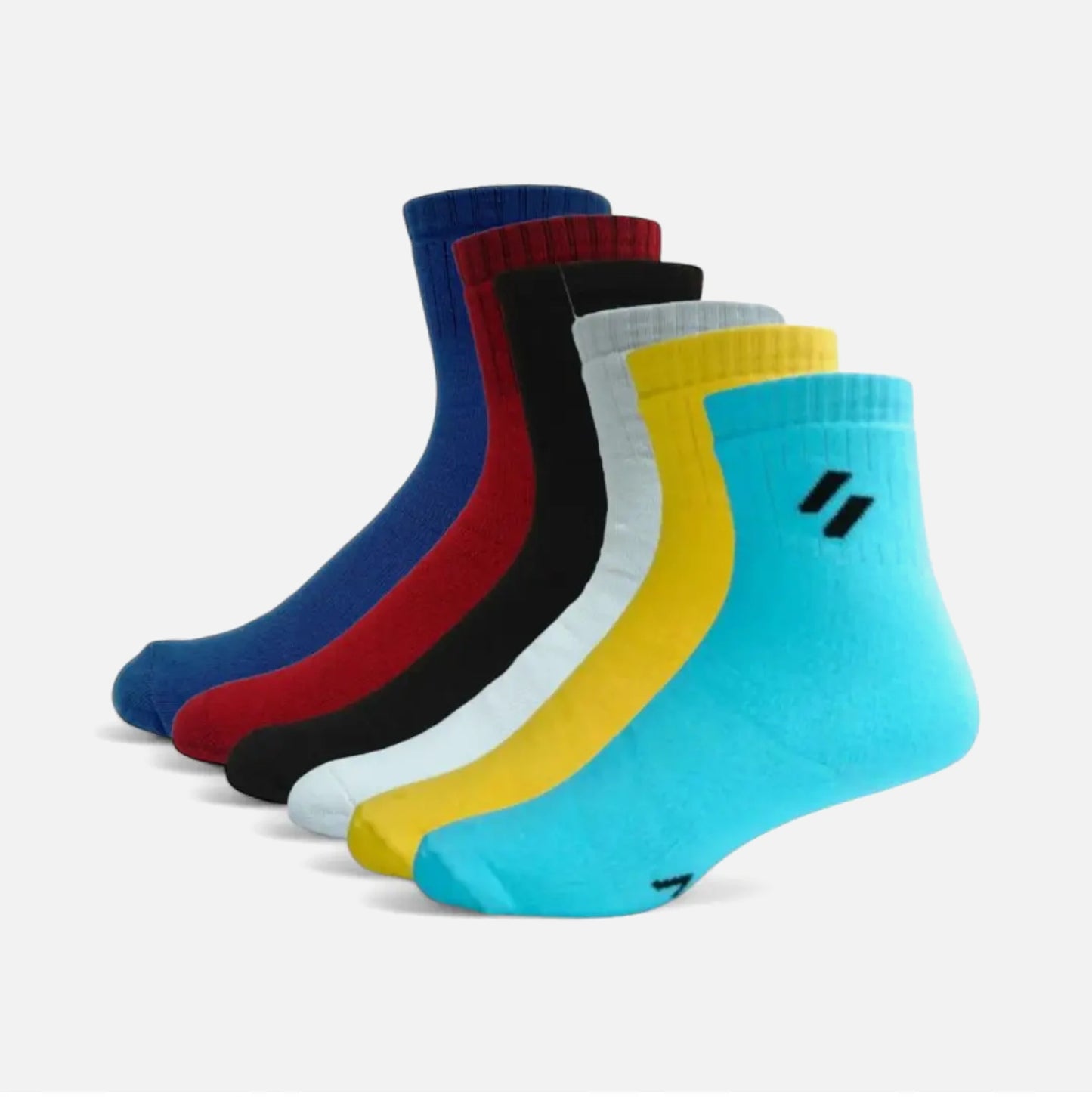 ALL COURT CREW SOCKS (Pack of 6)