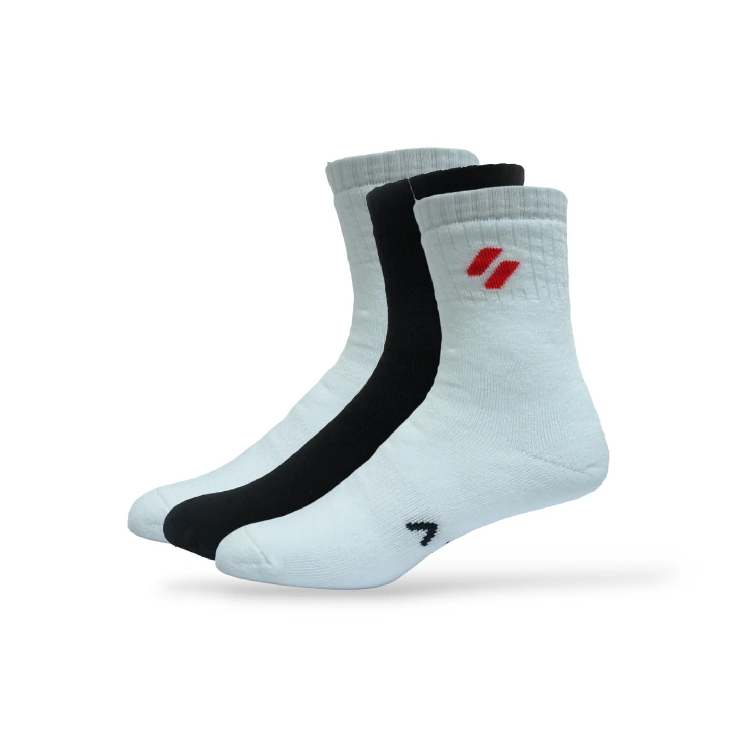 ATHL Crew Length Women's Sports Socks (Pack of 3)