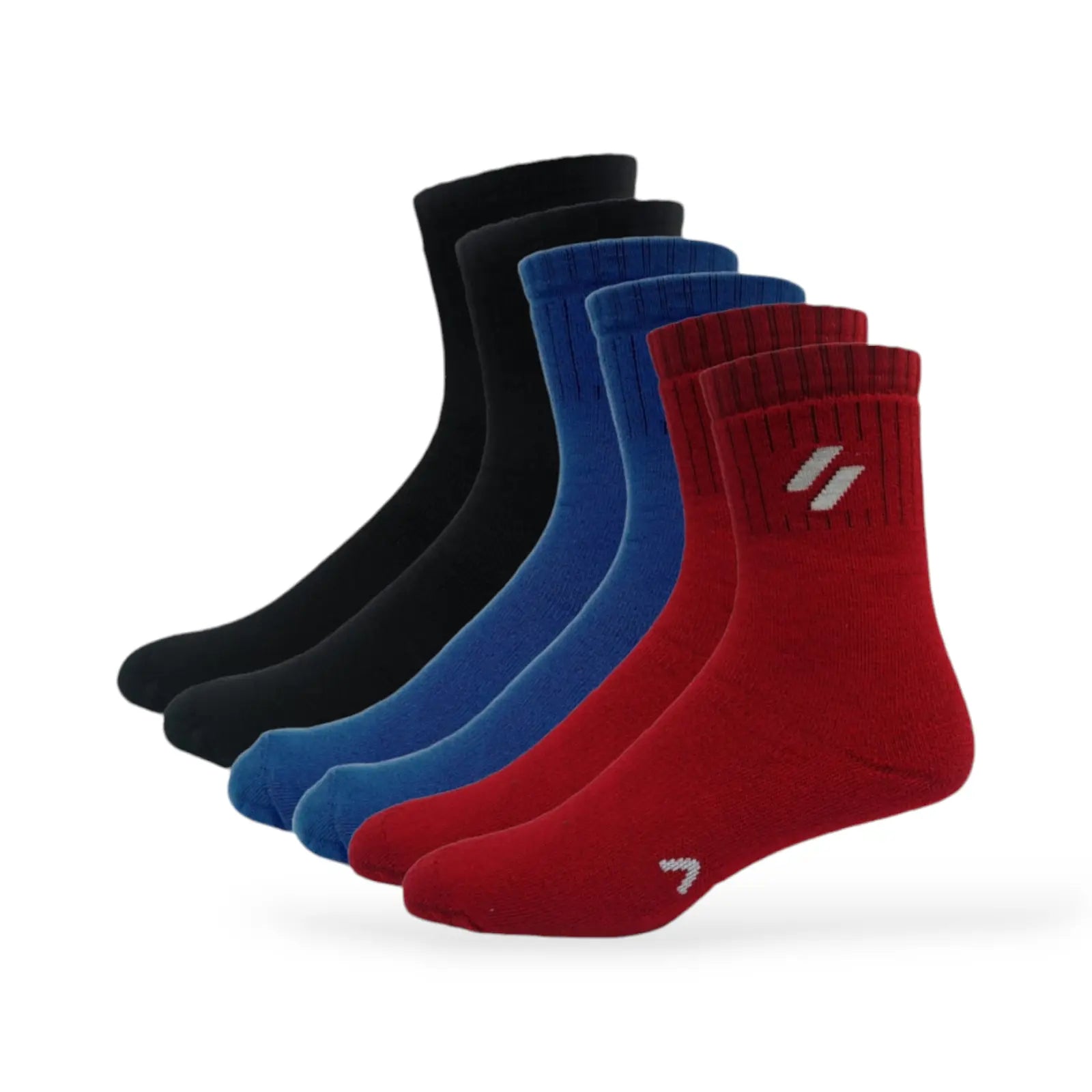 Close-up of ATHL socks grip zone – anti-slip for cricket, gym, and running pack of 6