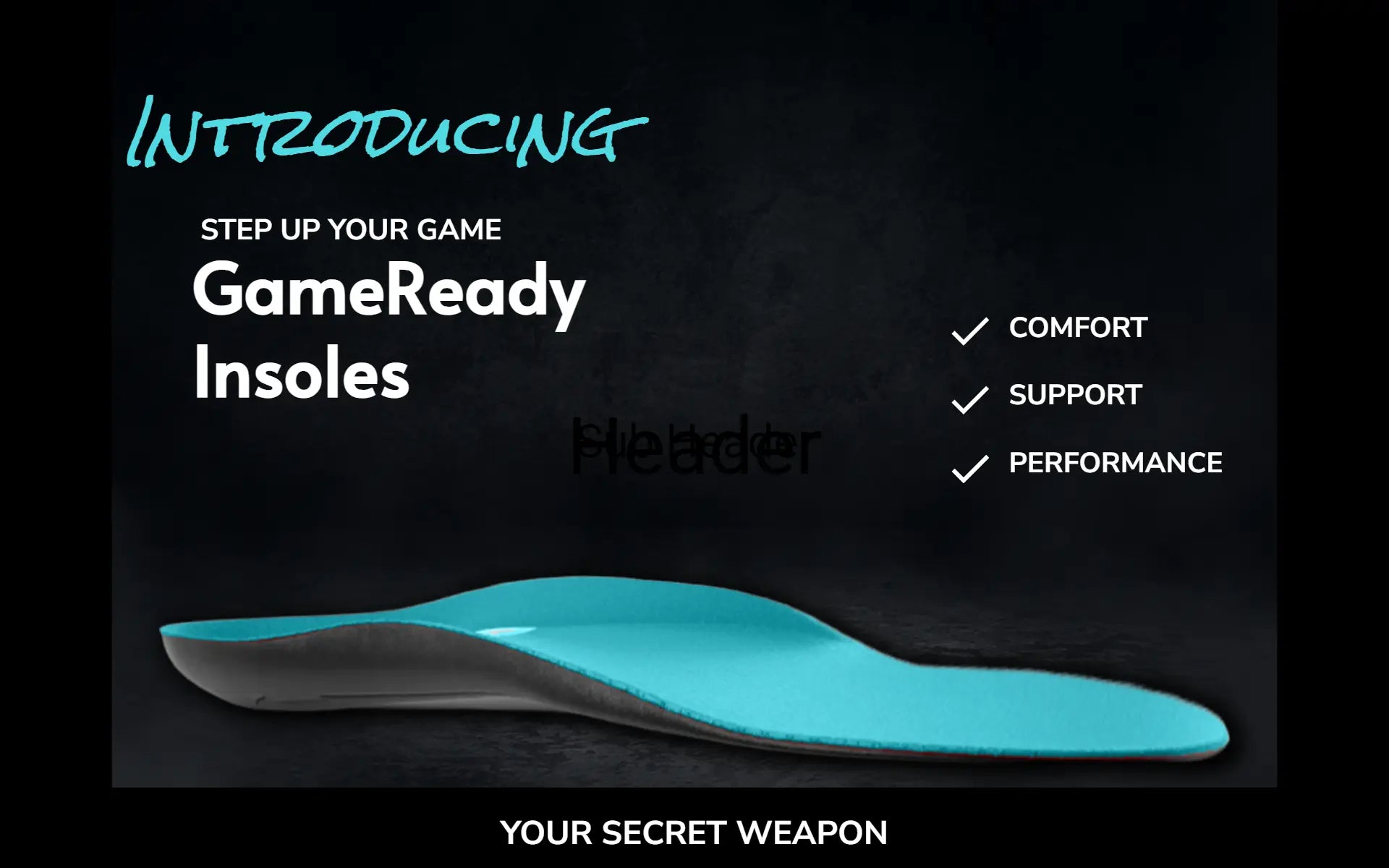 ATHL insoles for comfort, support and performance for all sports