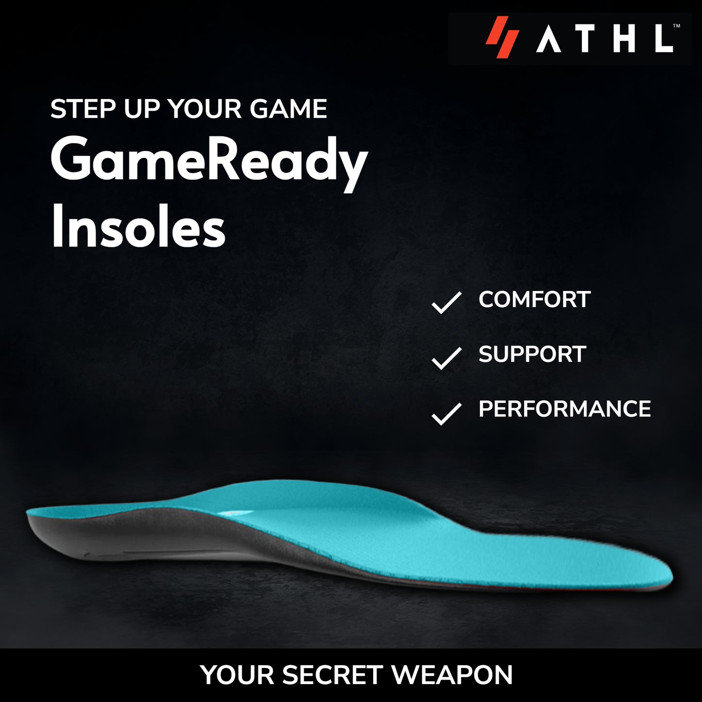 ATHL GameReady Arch Cushion Insoles