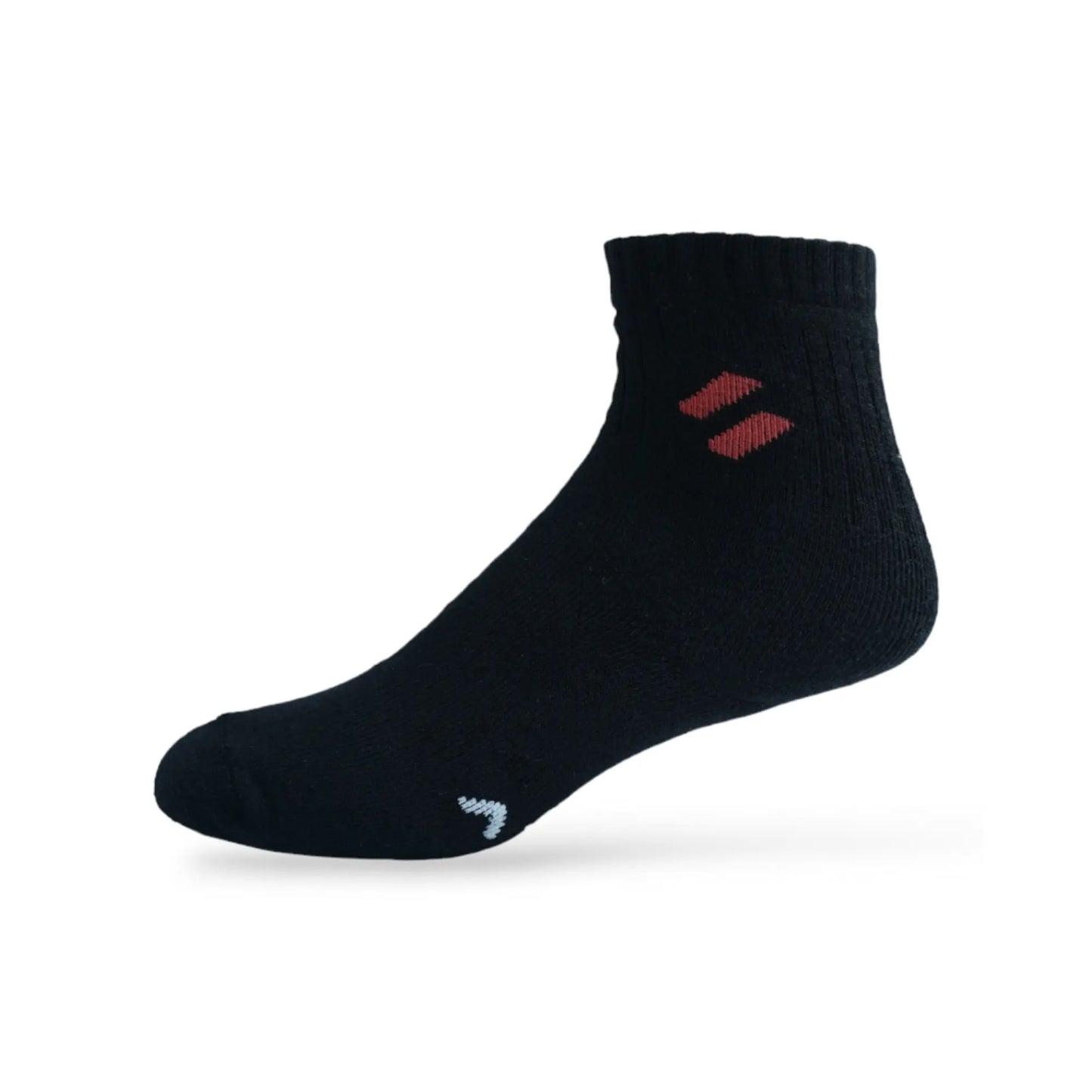 ATHL ankle socks for men in black – ideal for running