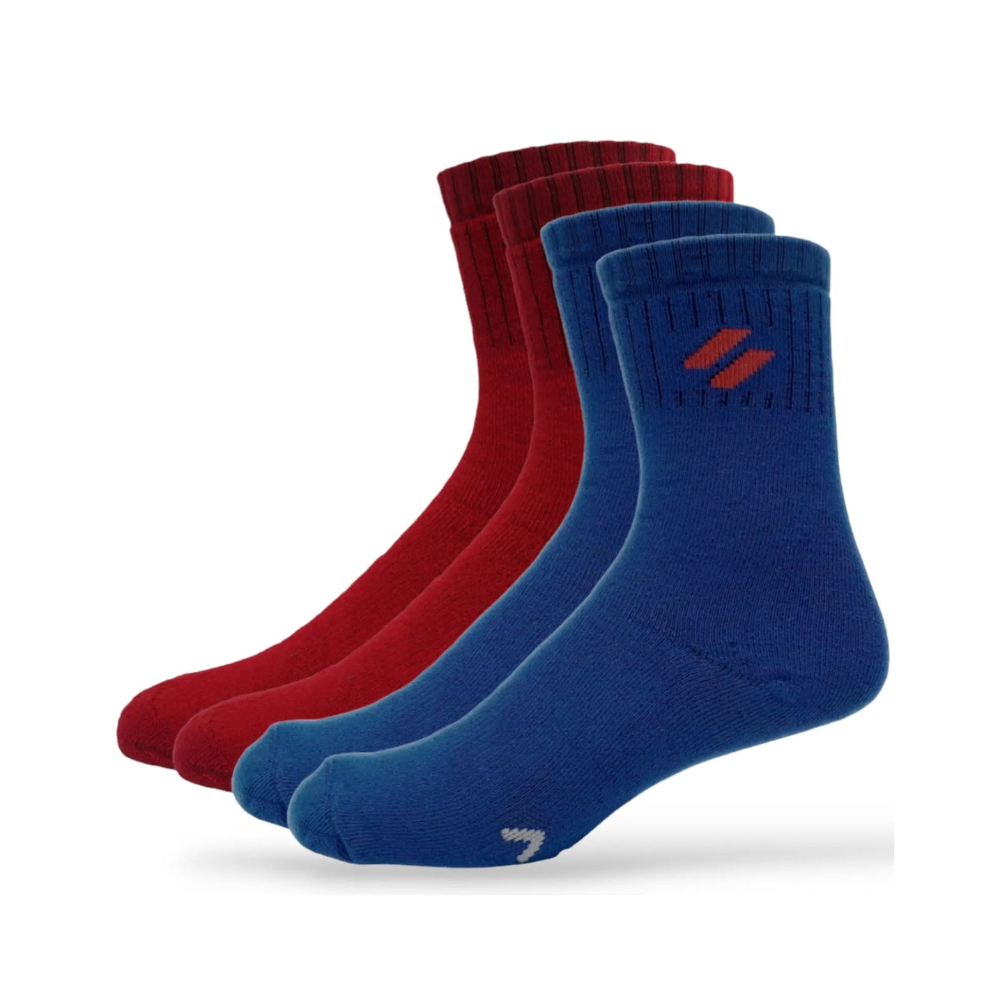 ATHL crew-length socks shown on side view – multi-sport usage