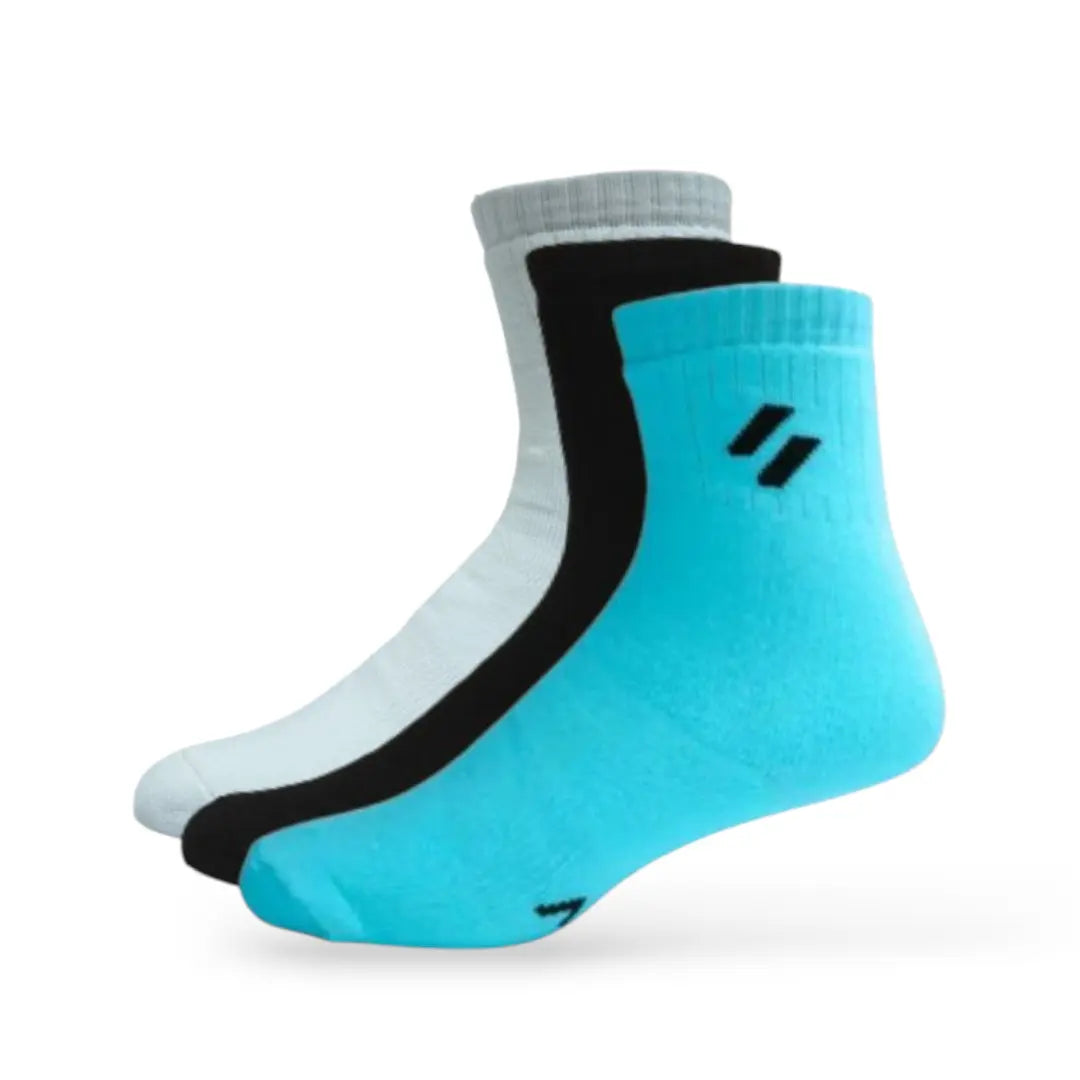 ATHL Crew Length Men's Sports Socks (Pack of 3)