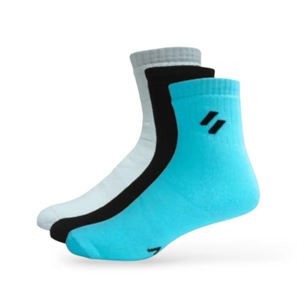 ATHL Crew Length Men's Sports Socks (Pack of 3)