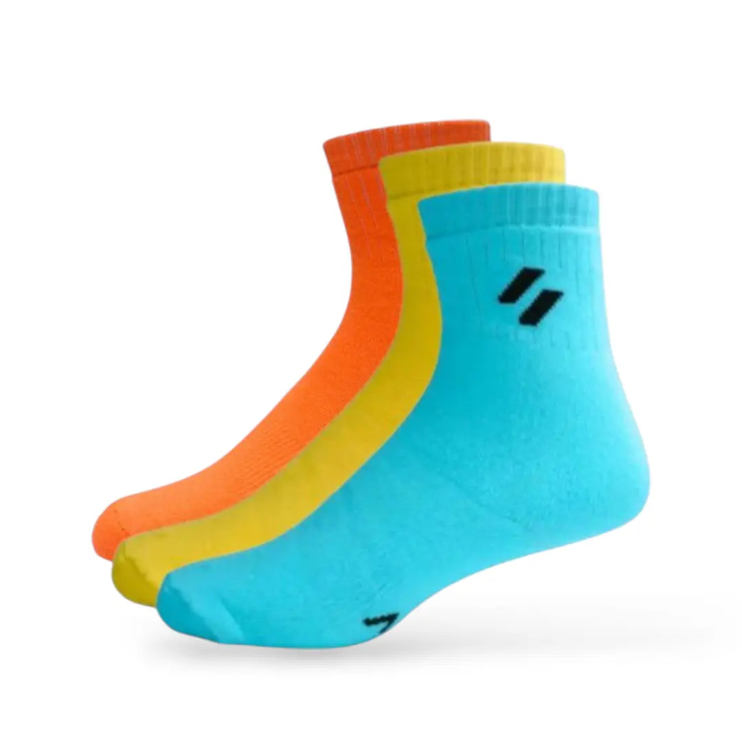 ATHL Crew Length Men's Sports Socks (Pack of 3)