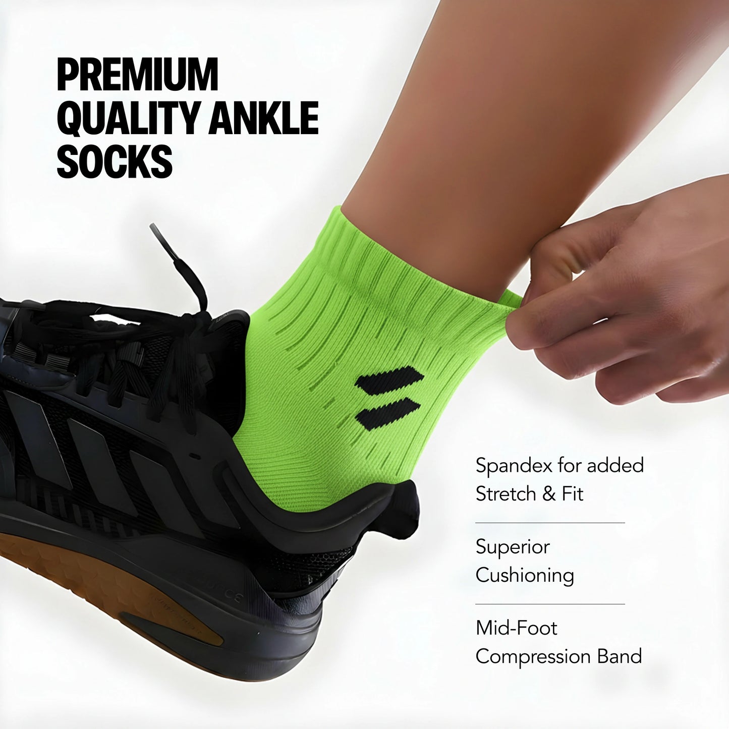 ATHL Ankle Length Sports Socks