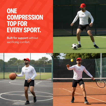 KINETIQ COMPRESSION T-SHIRT | FULL SLEEVE