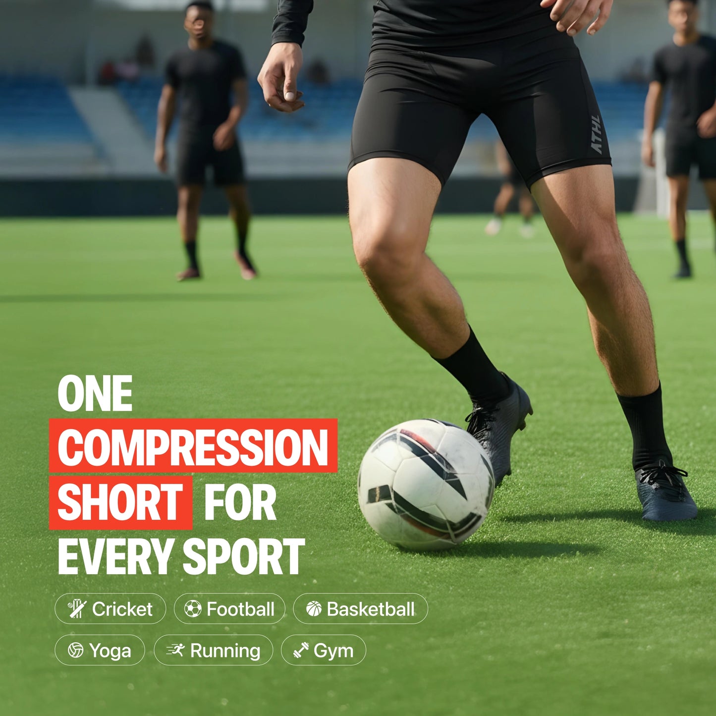 KINETIQ COMPRESSION SHORTS