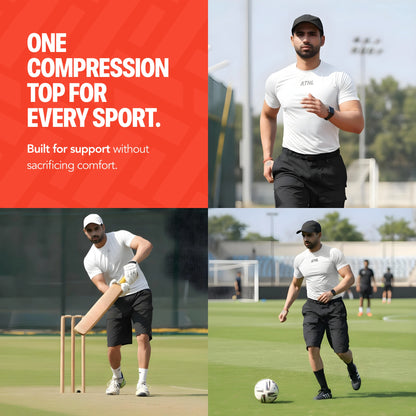 KINETIQ COMPRESSION T-SHIRT | HALF SLEEVE