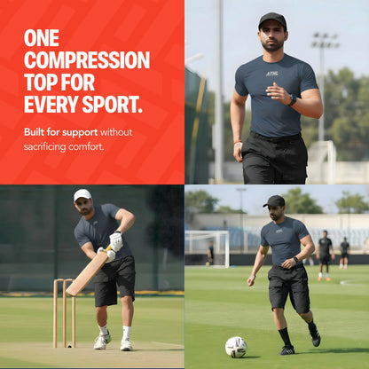 KINETIQ COMPRESSION T-SHIRT | HALF SLEEVE