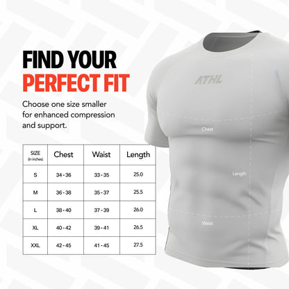 KINETIQ COMPRESSION T-SHIRT | HALF SLEEVE