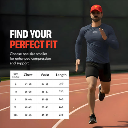 KINETIQ COMPRESSION T-SHIRT | FULL SLEEVE