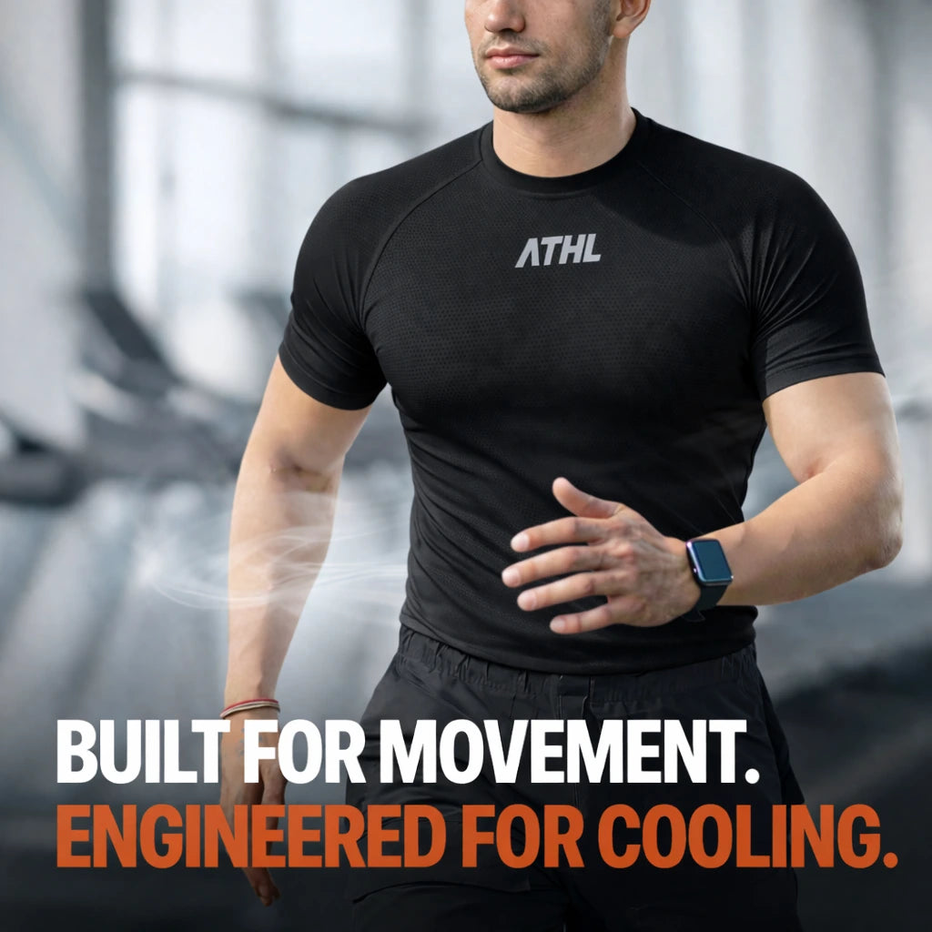 KINETIQ COMPRESSION T-SHIRT | HALF SLEEVE