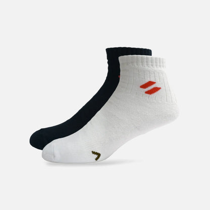 ALL COURT ANKLE SOCKS (Pack of 2)