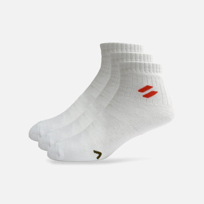 ALL COURT ANKLE SOCKS (Pack of 3)