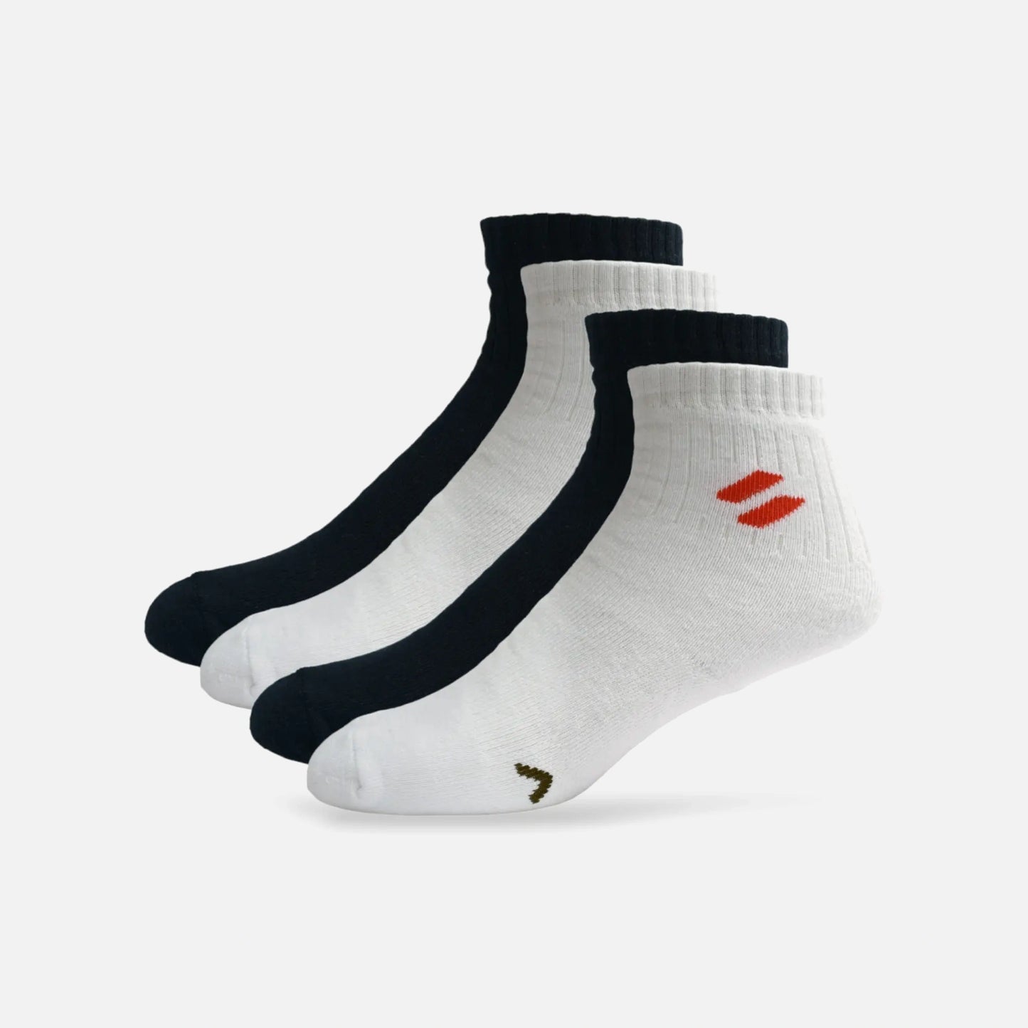 ALL COURT ANKLE SOCKS (Pack of 4)