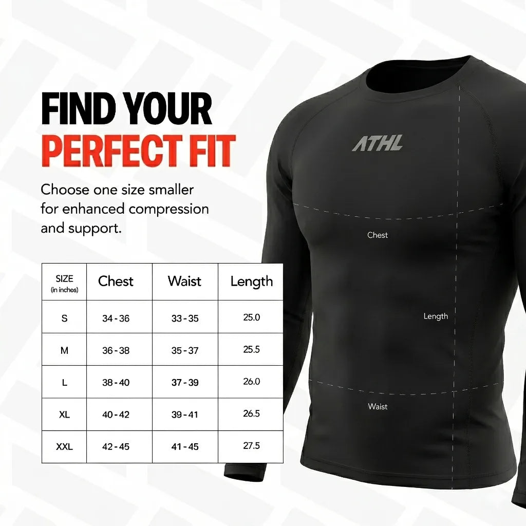 KINETIQ COMPRESSION T-SHIRT | FULL SLEEVE