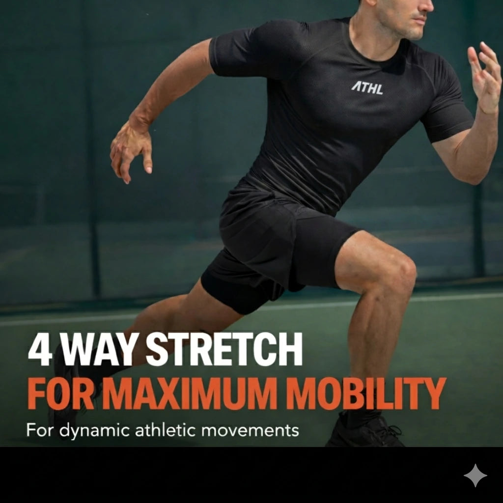 KINETIQ COMPRESSION T-SHIRT | HALF SLEEVE
