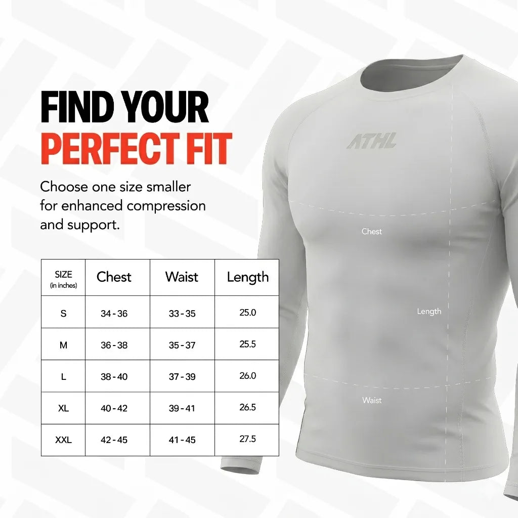 KINETIQ COMPRESSION T-SHIRT | FULL SLEEVE