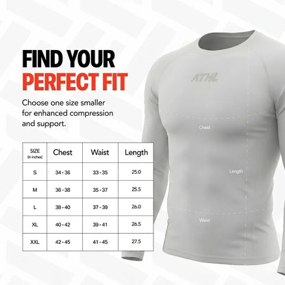 KINETIQ COMPRESSION T-SHIRT | FULL SLEEVE
