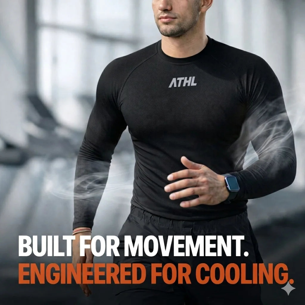 KINETIQ COMPRESSION T-SHIRT | FULL SLEEVE