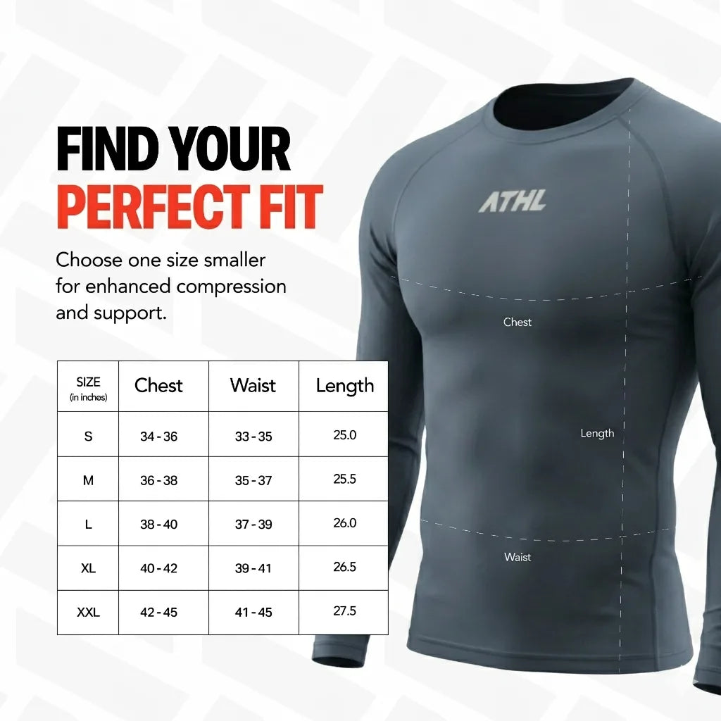 KINETIQ COMPRESSION T-SHIRT | FULL SLEEVE