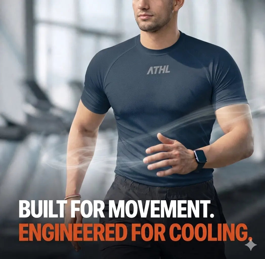 KINETIQ COMPRESSION T-SHIRT | HALF SLEEVE