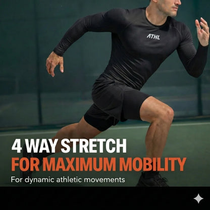 KINETIQ COMPRESSION T-SHIRT | FULL SLEEVE
