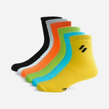 ALL COURT CREW SOCKS (Pack of 6)